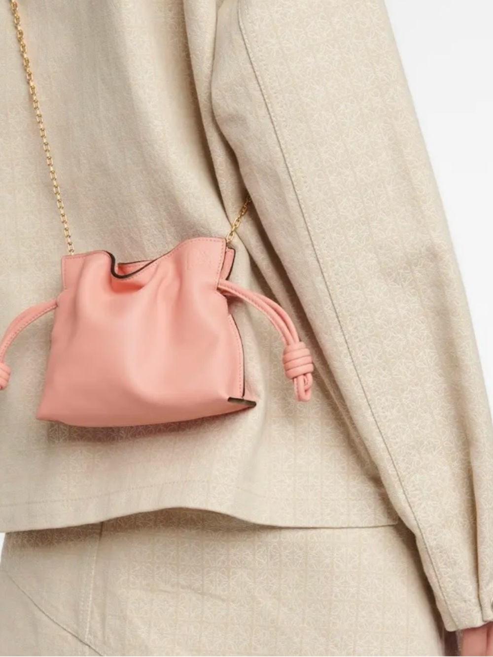 Loewe nano leather flamenco clutch - Picture 3 of 17